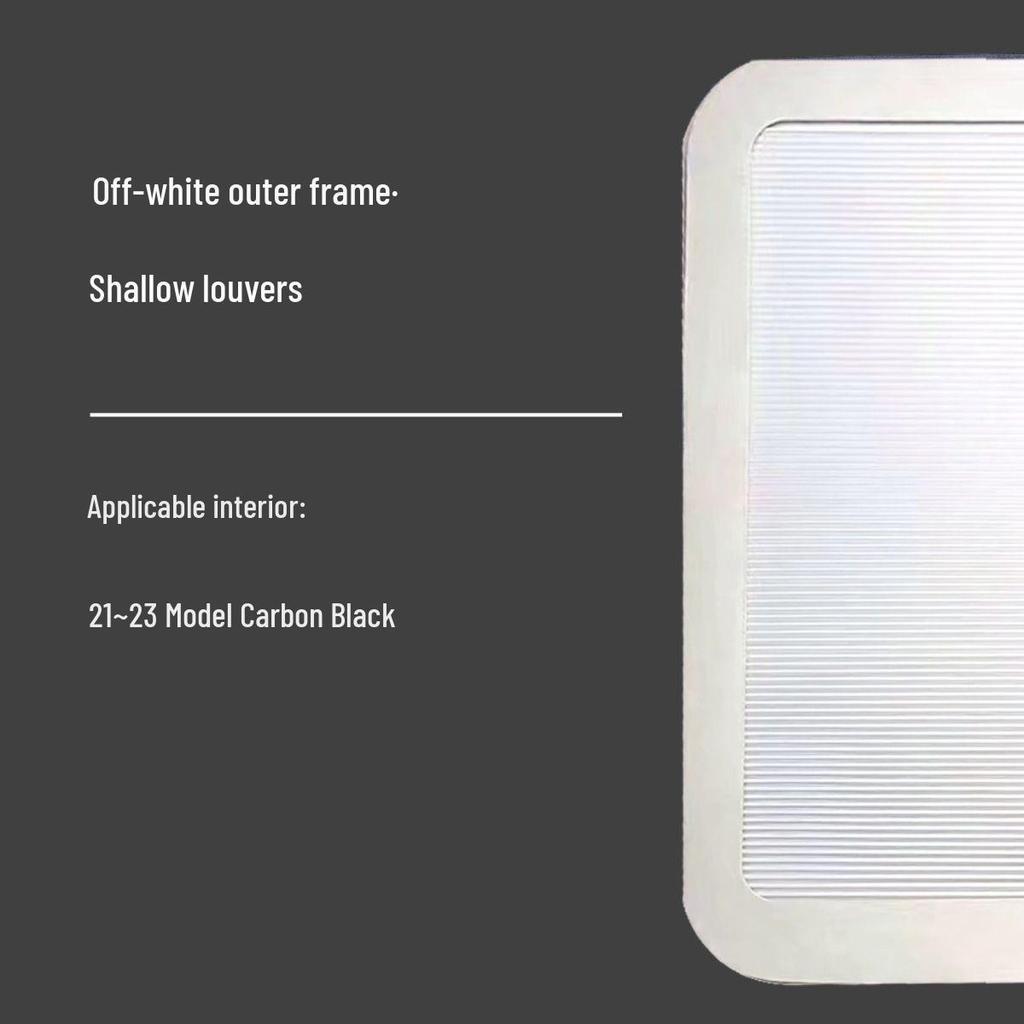 Ji 001 Blackout Sliding Sunroof Sunshade - Retractable Car Roof Canopy for Sun Protection and Heat Insulation, Black/Gray, Thickened.