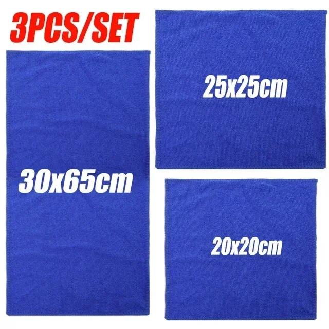 1-30pcs Microfiber Car Wash Towels Extra Soft Cleaning Rag Universal Washing Tools Auto Wash Duster Towel Car Cleaning Tool