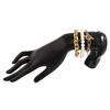 Vintage Sweet Imitation Pearl Beaded Bracelet Ladies Fashion Boho Multilayer Gold Color Metal Bracelets Girl Jewelry Couple Gift
