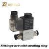 2V025-08 06 Pneumatic Solenoid Valve - 2 Way 2 Position Normally Closed NC 1/4 Port Air Control Valve 12V 24V 110V 220V AC DC
