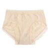 Ladies Spring and Autumn Fashion New Lace Cotton Crotch Breathable Waist Triangle Briefs