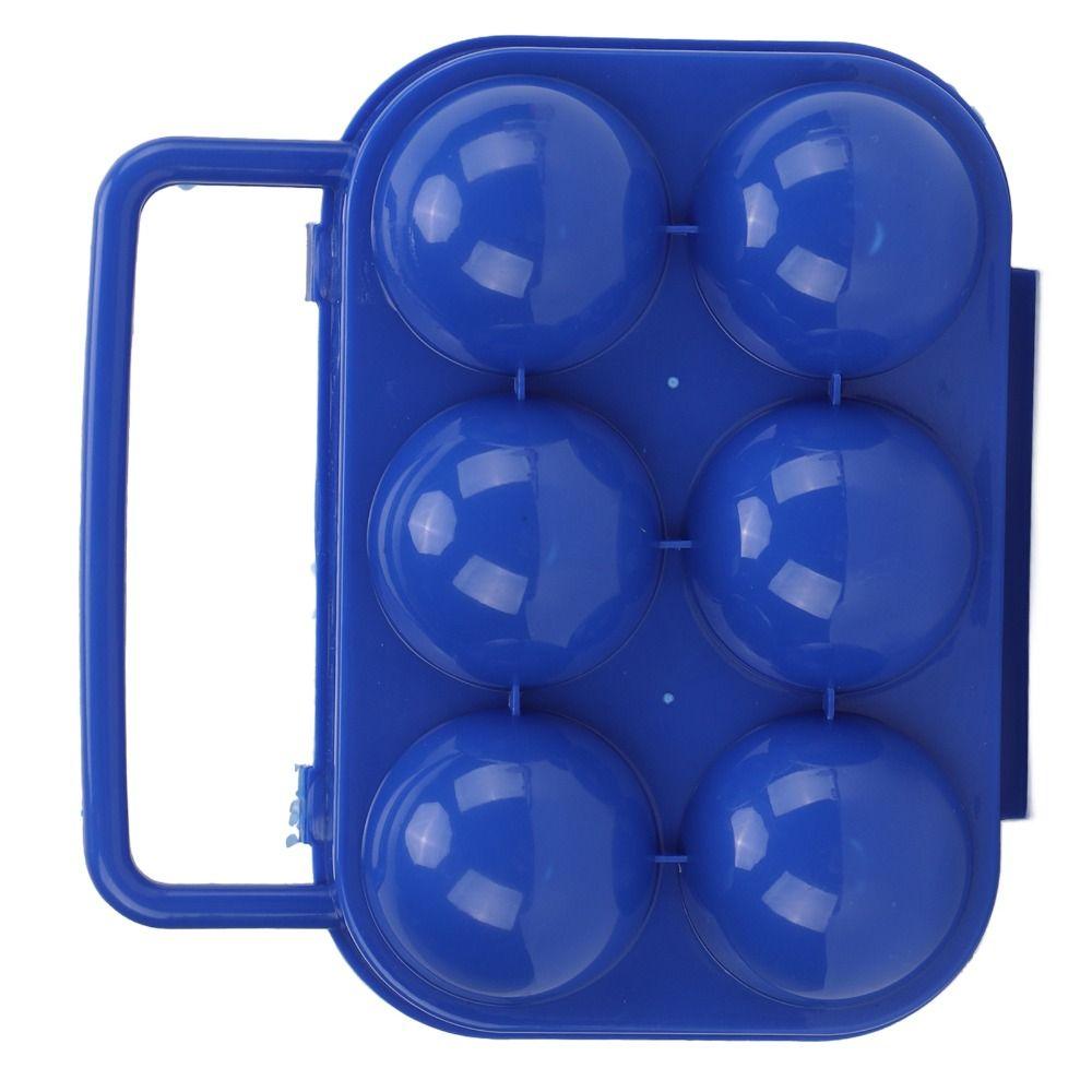 3 Pcs Sturdy Shockproof Egg Box ABS Egg Container Durable Egg Storage Carrier  Indoor Kitchen