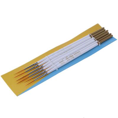 NEU 6-teiliges Rundpinsel-Hakenlinienstift für Künstler, Nylonhaarfarben-Set, zum Zeichnen, Malen, Basteln