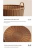 Elegant Large-Capacity Laundry & Toy Storage Basket