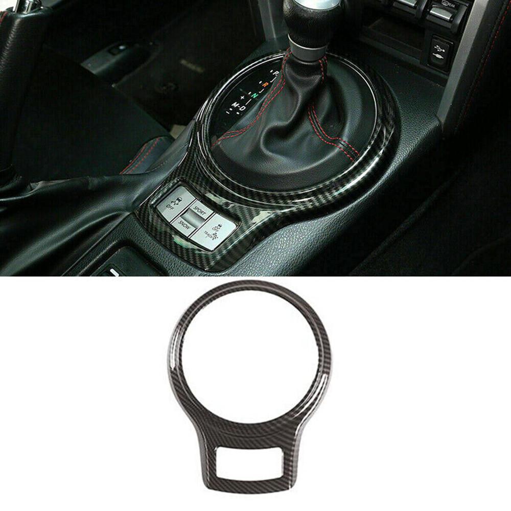 Carbon Fiber Gear Shift Panel Trim For Toyota 86 Subaru BRZ 2012-2020