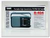 Tecsun R-404P High Sensitivity FM/AM Shortwave Radio for Seniors