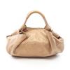 Used Nappa Aire Handbag Leather Gold Used Women