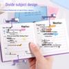 Grade 1 Mini Homework Pocket Notebook for Primary Students