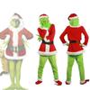 Halloween And Christmas Grinch Stole Christ Cosplay Costume Accessory Set For Party Wear