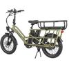 Fafrees FF20 CUV - Vélo cargo électrique - 250 W - 48 V - 24 Ah - Vitesse maximale 25 km/h - Vert - Avec cadre arrière