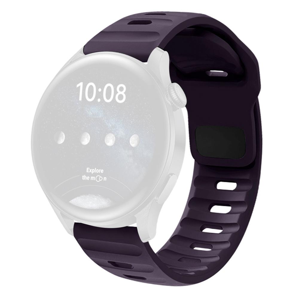 22mm Watch Band For Huawei Watch GT 5 Pro/GT 5/GT 4 46mm Quick Release Square Buckle Silicone Strip