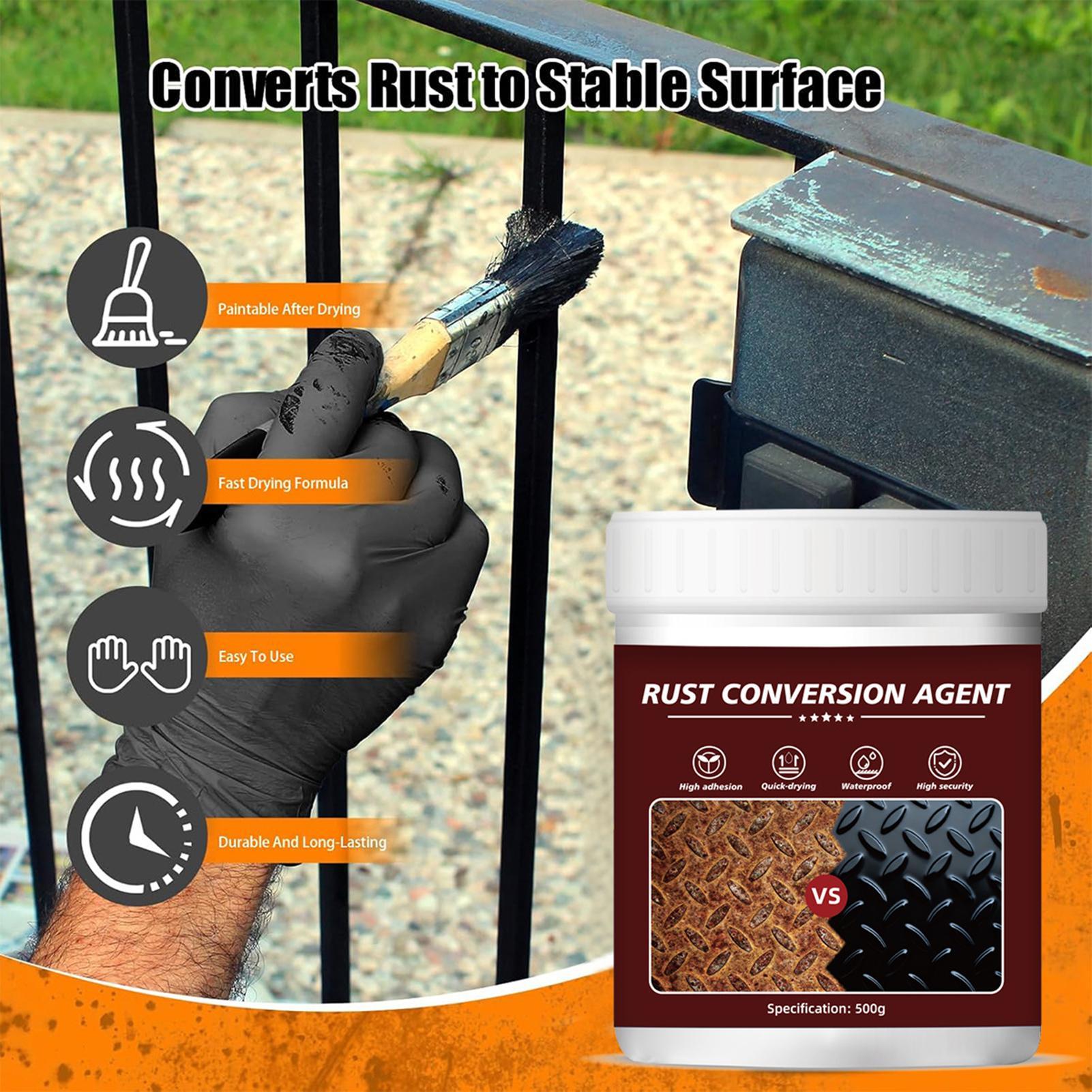 

Rust Reformer 500g Heat UV Resistant Primer Heat UV Resistant Rust Converter Automotive For Long-Lasting Protective Barrier China Mainland