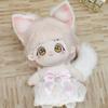 Tails Idol Doll Headwear Cat Ear Black White Headwear for Cotton Doll  Cotton Stuffed Dolls
