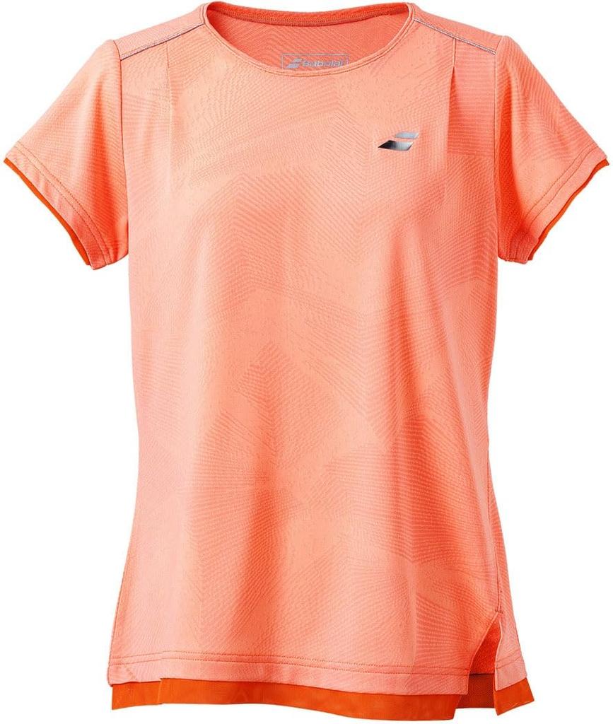 Babolat VS Short Sleeve Shirt for Tennis Release Late January Women's (BWG4321) (2024SS) - Date (Pre-order)