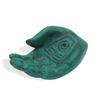 Incense Burner Stone Hand Earth Protect Green