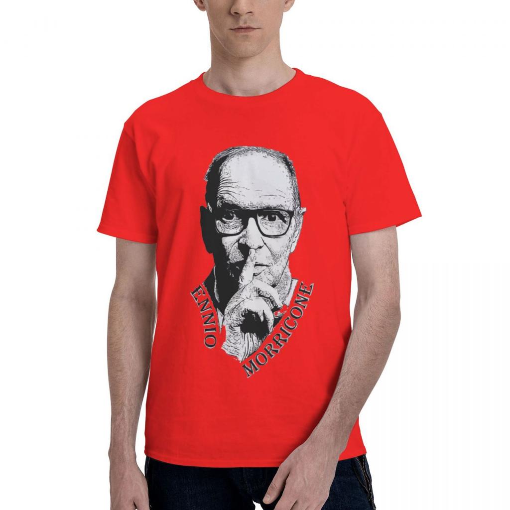 Ennio Morricone Movie Music Composer 100 Cotton Casual Breathable Confortable Man Designer Clothes Men Mens Shirt