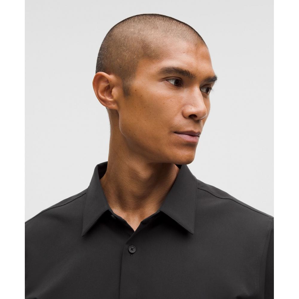 Lululemon New Venture Long Sleeve Shirt  Updated Slim Fit Black