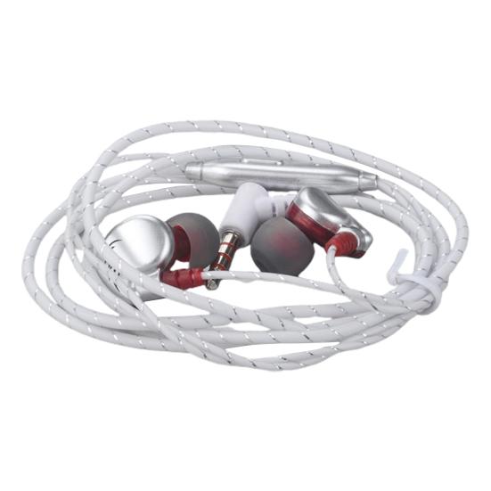 V11 Wired Earphone In-ear Mega Bass 3.5mm Sports Stereo Gaming Earbud with Microphone for Outdoor