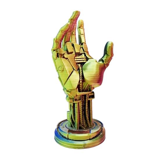 

Статуя роботизированной руки, напечатанная на 3D-принтере, подставка для игрового контроллера, статуя механической руки, держатель для геймпада/джойстика, подставка, украшение E