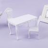 Doll House 1:6 Kitchen Furniture Dining Table Chair Computer Office Desk Chair