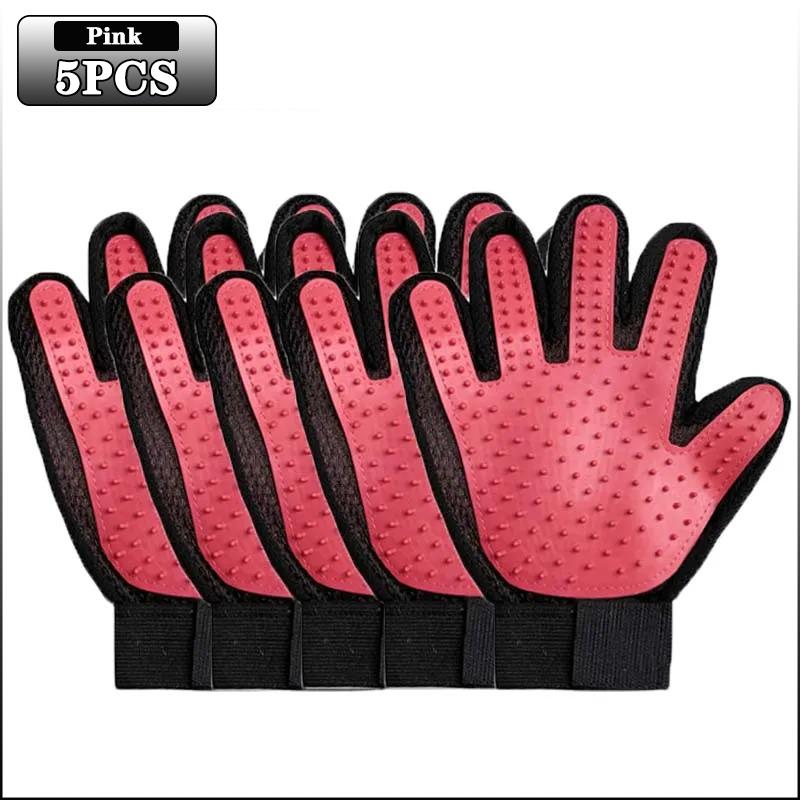 Pet Grooming Glove Gentle Efficient Pet Hair Remover Mitt Cat Accessories Pet Glove for Dogs Cats Pet Products Cat Supplies