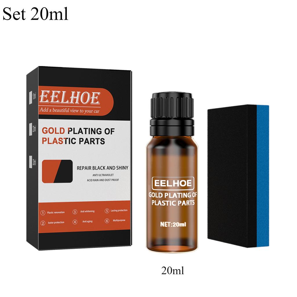 10ml 20ml 30mlAutófelújító szer Bevonat Fényességfenntartó szer Műanyagbevonó oldat Autó műszerfal tisztító kiegészítők