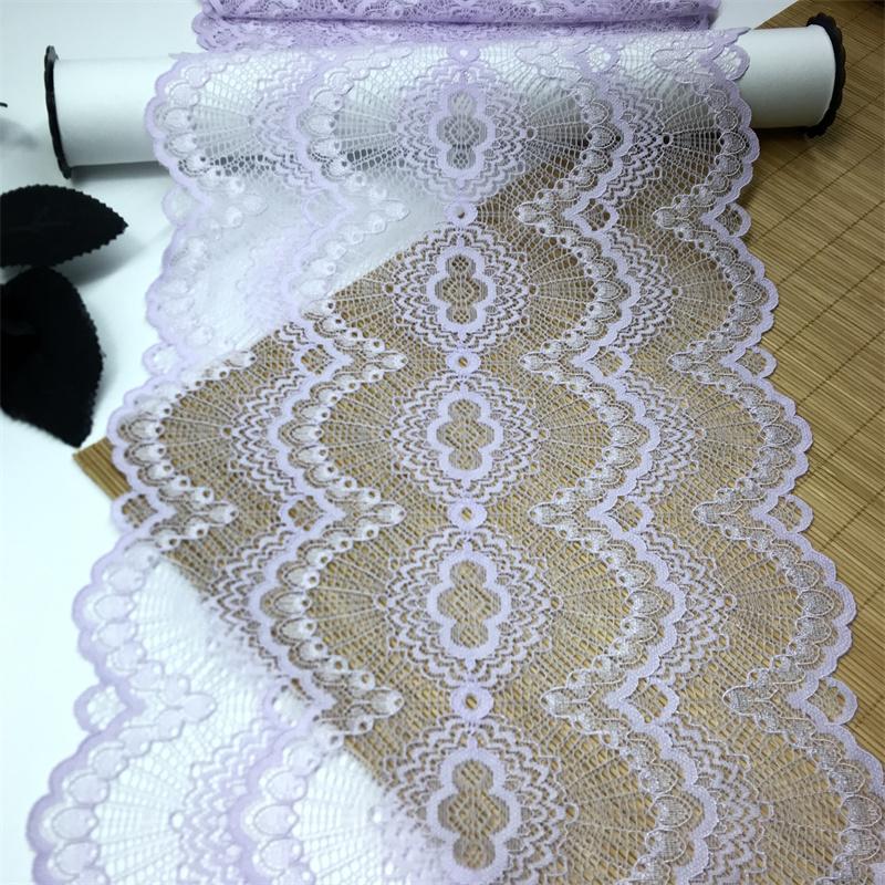 (8 Colors) Hollow Elastic Spandex Sewing Mesh Lace for Lingerie, Bra, Underwear, Garment, Wedding Dress & Crafting