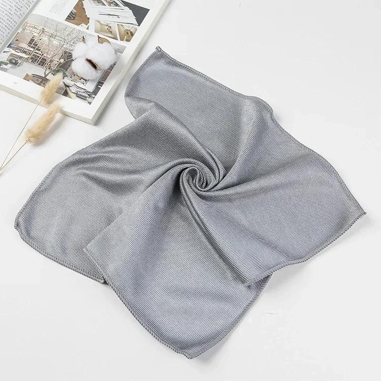 Microfiber Glass Cleaning Towel No Trace No Lint Rag Mirror Cleaning Cloth Cleaning Towe Wipe Glass Cloth