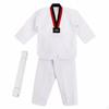 V-Shaped Neck Dobok Set Adjustable Waist with Drawstring Training Garmalest