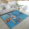 Manchester City Customized Name Area Rug Perfect for Entryway Hallway Decorate room Playrooms Anti-slip Rug Anime Office Decor Birthday/Christmas Gift
