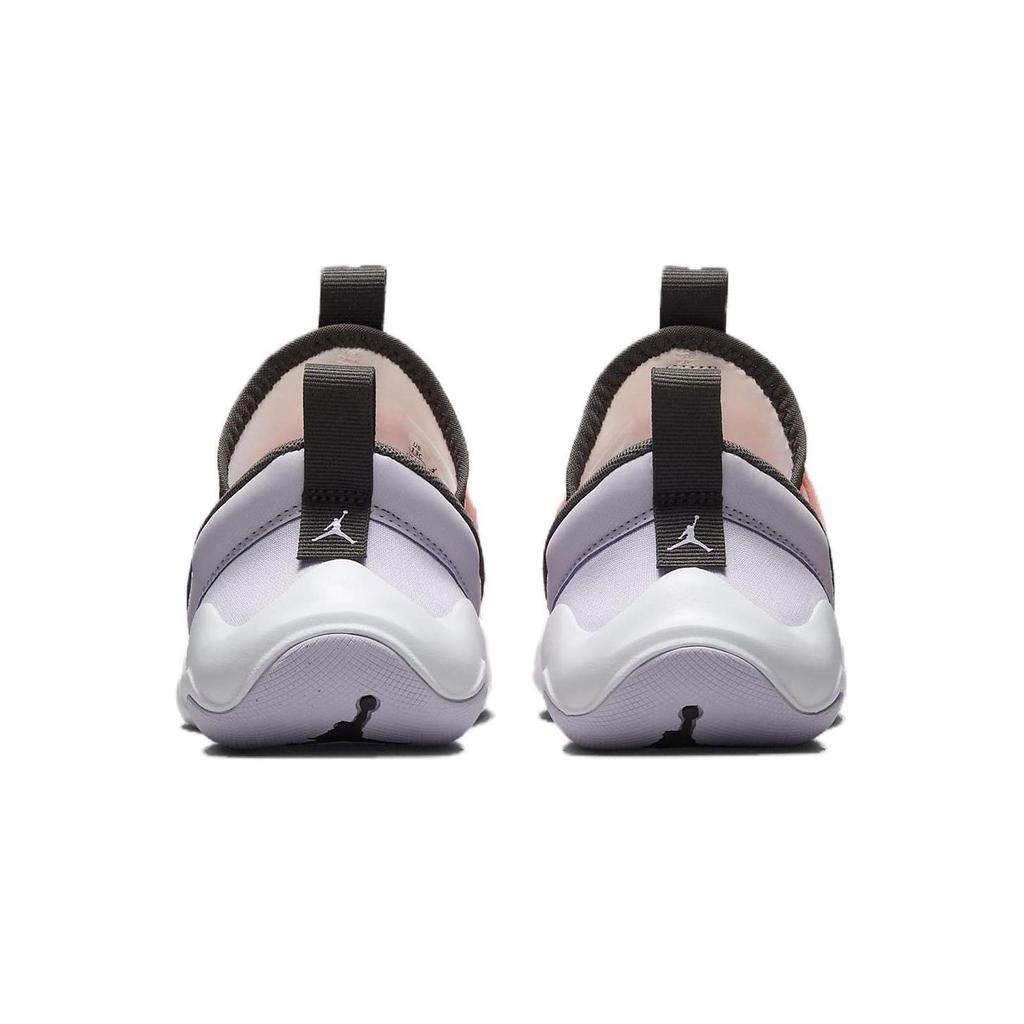 Jordan 23/7 Hook and loop Cushioning, Wear Resistant Mid top Children's Basketball Shoes Pink DQ9293-601