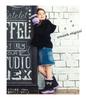 Snow Boots Kids Girls Spikes Junior Black X Mint M [Arisana] 02.