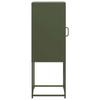 Sideboard Olive Green 36 X 39 X 107 Cm Cold Rolled Steel