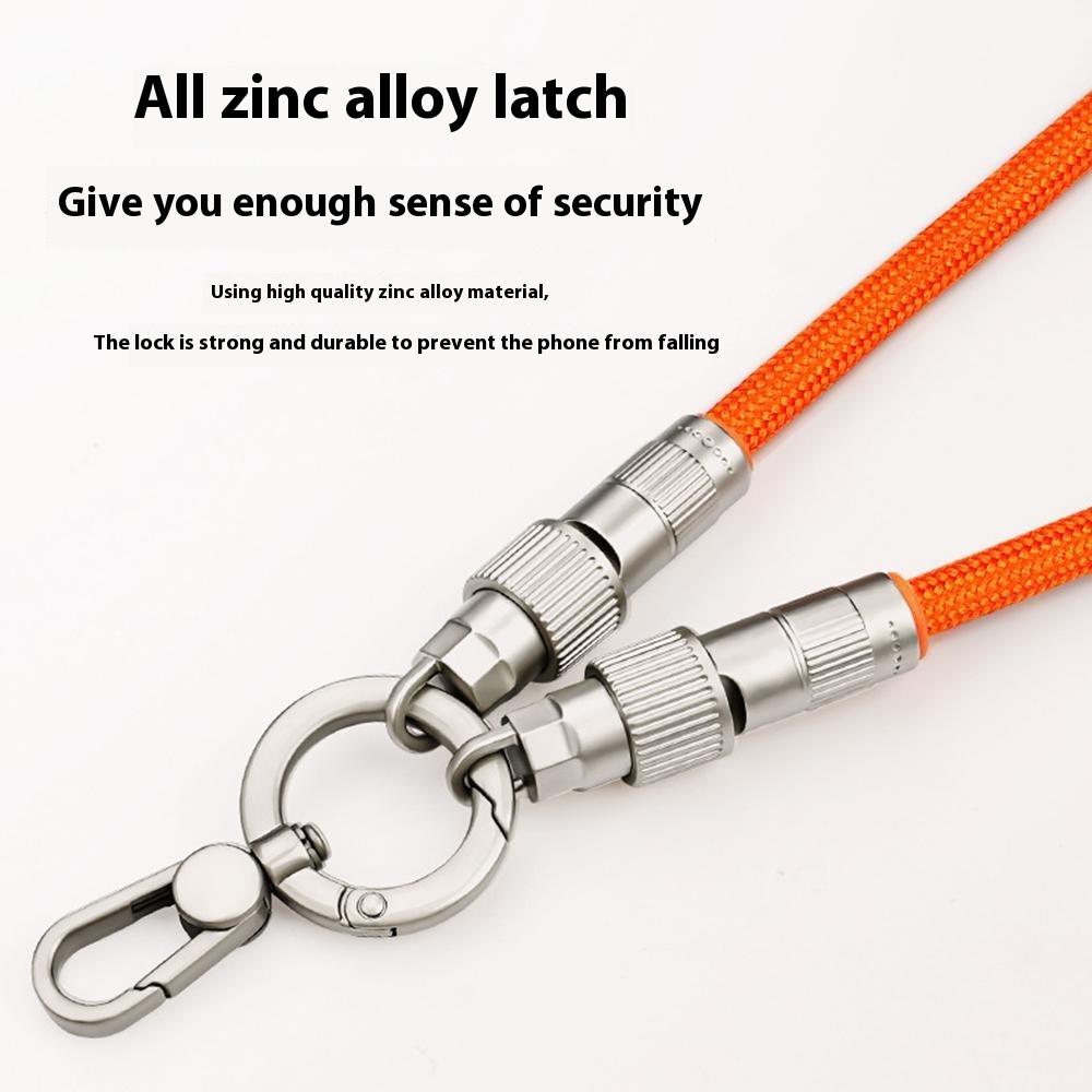 90cm Halsband 27W Ladekabel Handy-Lanyard Handy-Sicherungsleine mit Typ-C zu L-Port Stecker