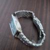 Used ORIENT Automatic Square Julipie Bracelet Equipped