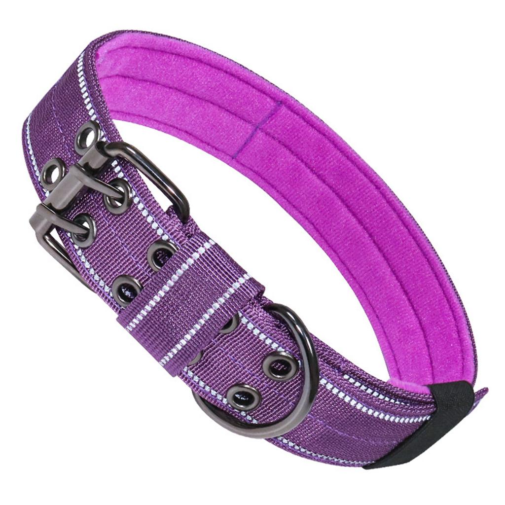 Adjustable Dog Collar,Tacticals Nylon Pet Dog Collar With Pin Buckle,Pet Dog Collar For Small Medium Large Dogs M/L/XL