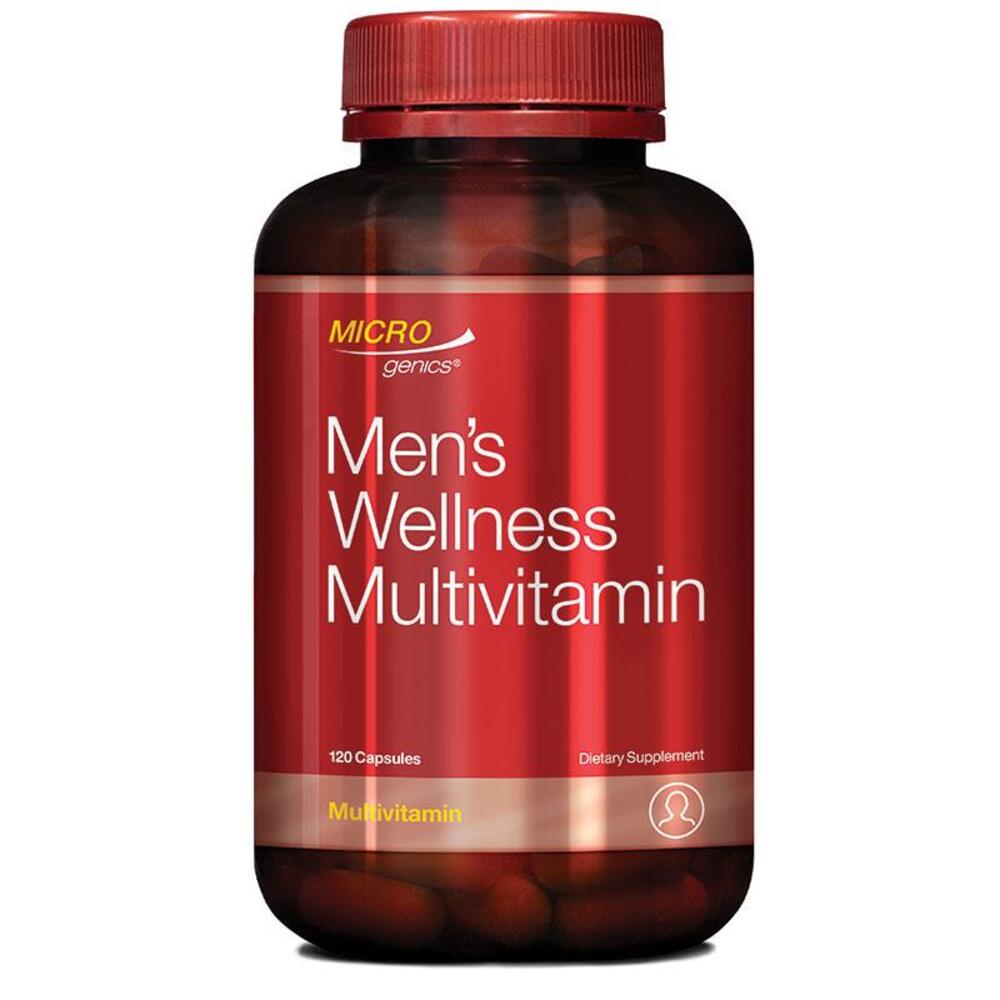 Microgenics Mens Wellness Multivitamin 120 Capsules