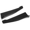 2 st 35 cm Bakre stötfångare Canard Läpp Splitter Vänster Höger Nedre Splitter Spoiler Karosskit Ersättning för Seat