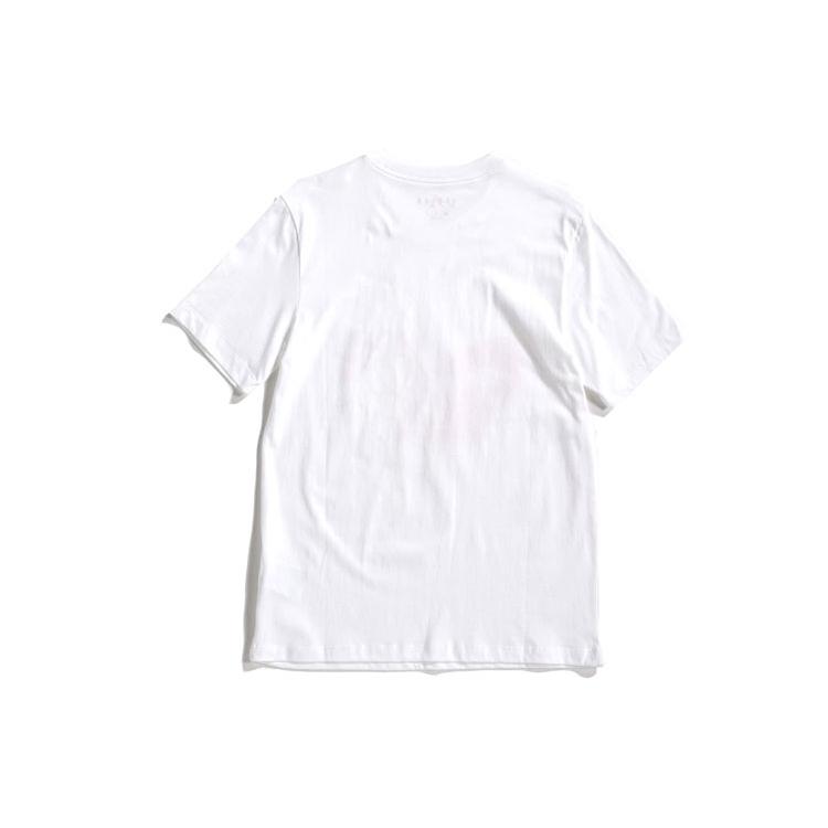 Jordan T Shirts Men's Crew Neck Moderate Straight Fit AO0602-100