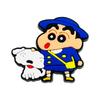 Crayon Shin-chan Croc Charms: 10 Styles, Soft Rubber PVC Shoe Accessories