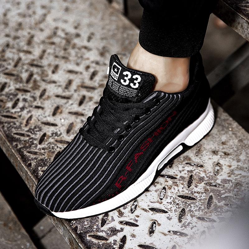 Fashion Men Sneakers Elevator Shoes Height Increase Shoes For Men Hidden Heels 6cm Optional Breathable Lift Sports Height Increasing Man