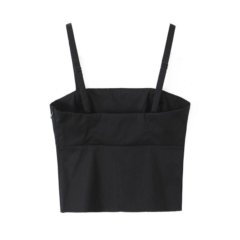 European & American Style Women's Butterfly Camisole & Pleated Skort