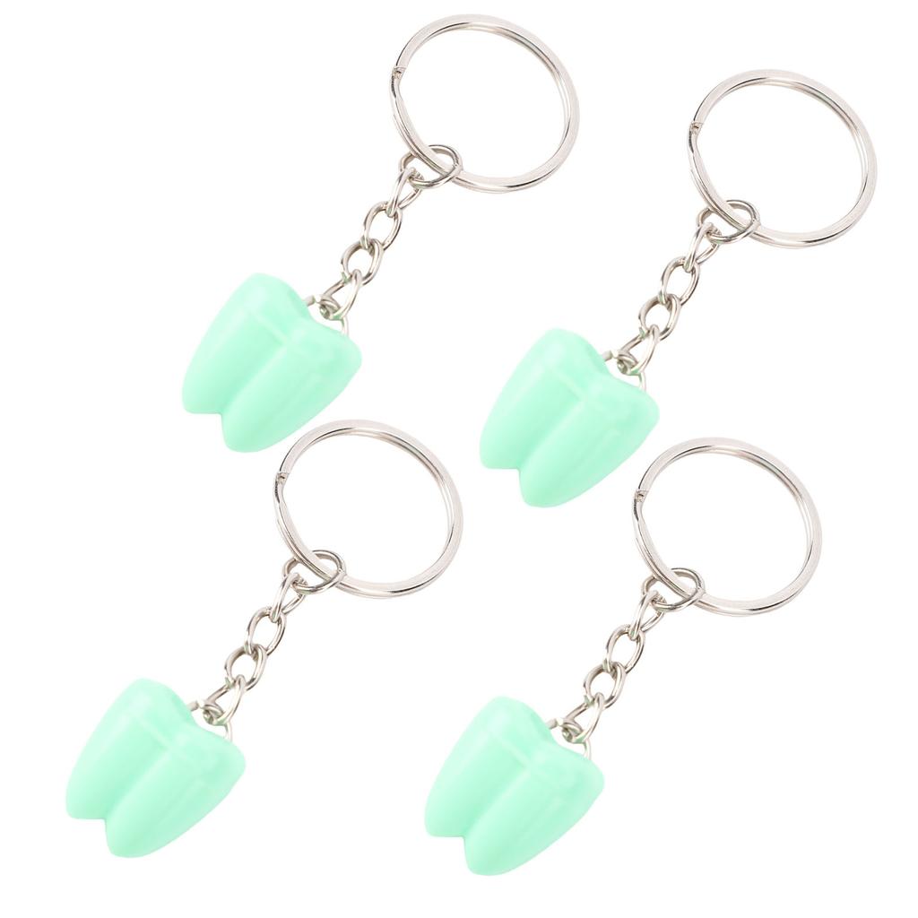 20pcs Baby Teeth Box Keychain Tooth Case Portable Milk Teeth Holder for Kids