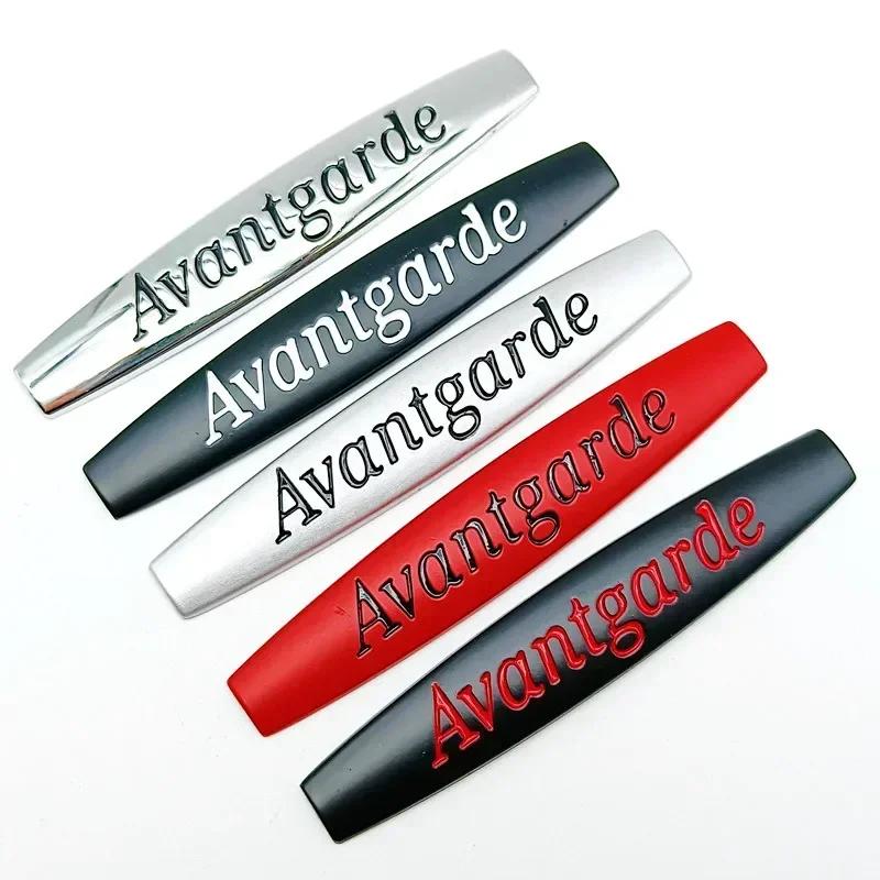 3D Metal Avantgarde Car Side Fender Emblem Badge Sticker For Mercedes Benz C E Class C180 W203 W204 W204 C300 E300 E320 E350 RT1