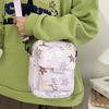 Söta Tryckta Femkantiga Stjärnstudent Kvinnor Axelväskor Mobiltelefonväska Crossbody-väska för Kvinnor Mamma Barn Väskor