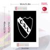 Club Atletico Independiente Pattern  3pcs 100% Round Full Drill 5D DIY Diamond Painting Embroidery Cross Stitch Rhinestone Décor