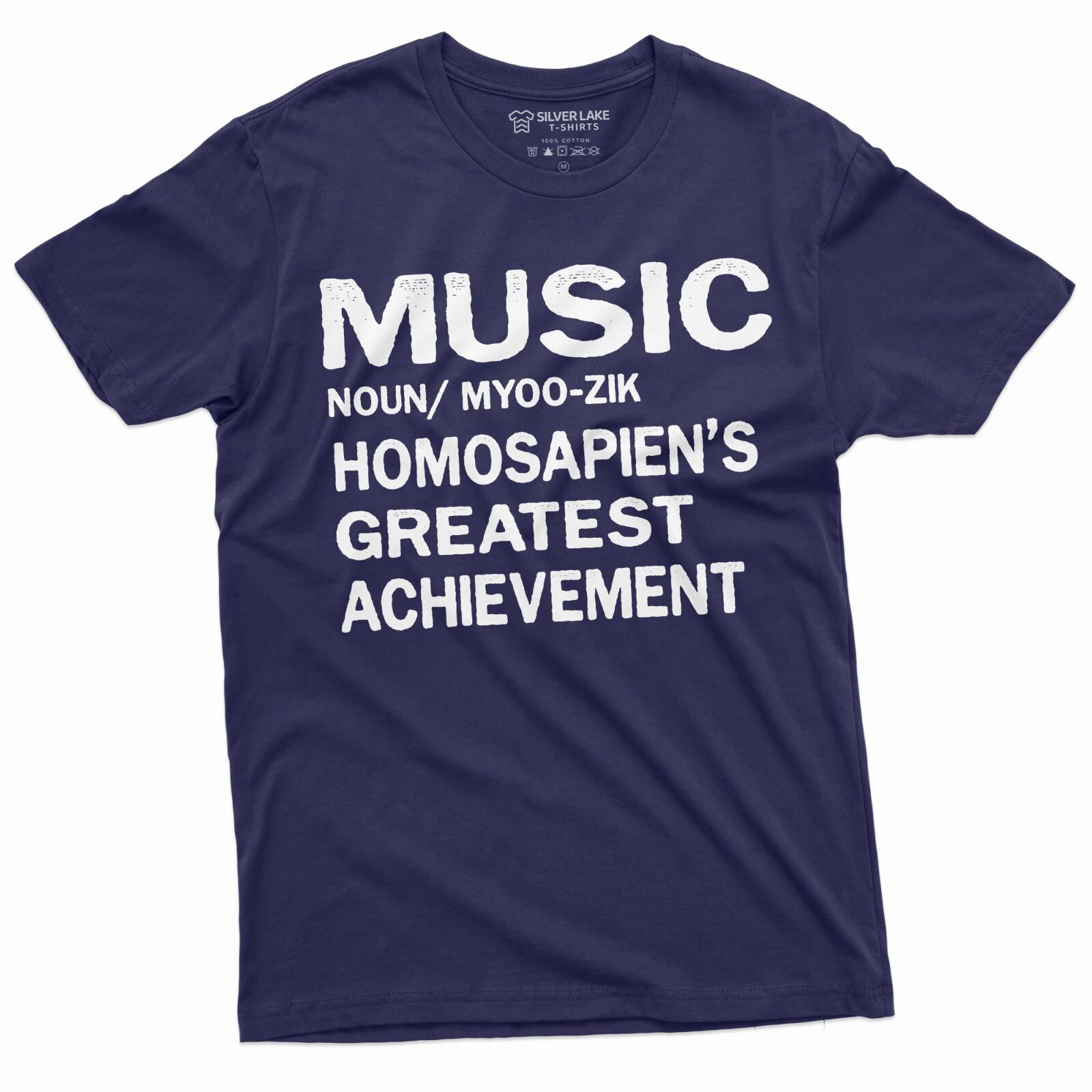 Music Definition T-Shirt Mens Womens Tees Top Music Shirt Music Teacher Gift Tee Music Lover Tee XL