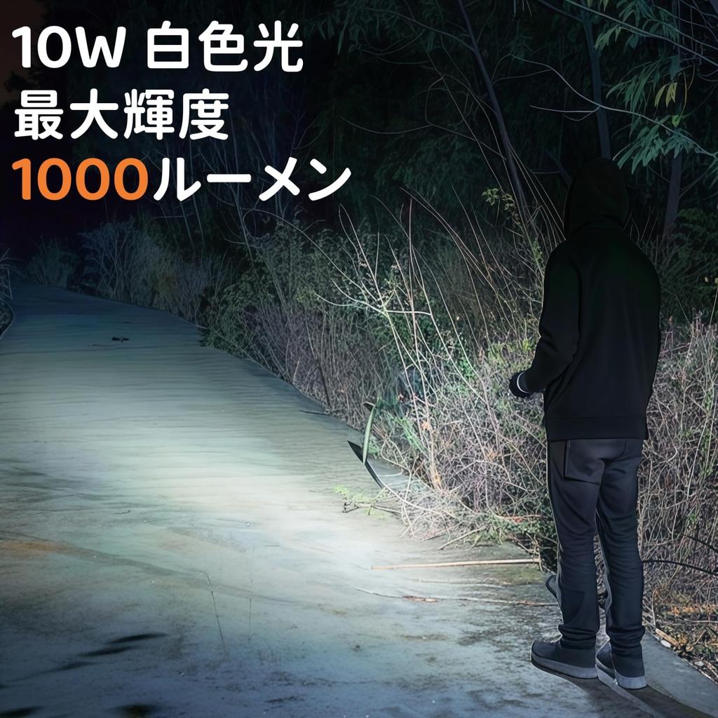 BUPVIOOD Work Handheld 1000 LED Emergency Lighting with Easy for Outdoor Activities Like Emergency Nighttime and Work High-Brightness Light,