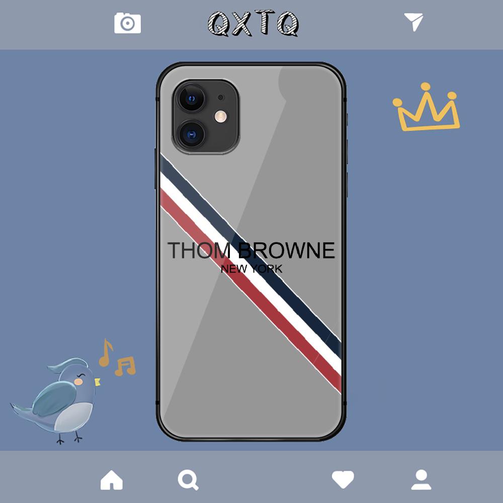 Thoms Fashion Brownes Logo Case For iPhone Samsung Galaxy Redmi Note S 17 16 15 14 13 20 24 25 54 Pro Max Ultra Fe Tempered Glass Cover