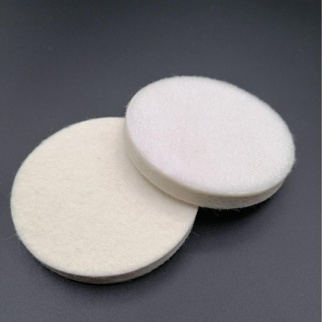 Self-Adhesive Wool Polishing Pad for Car Glass and Mirror Restoration
